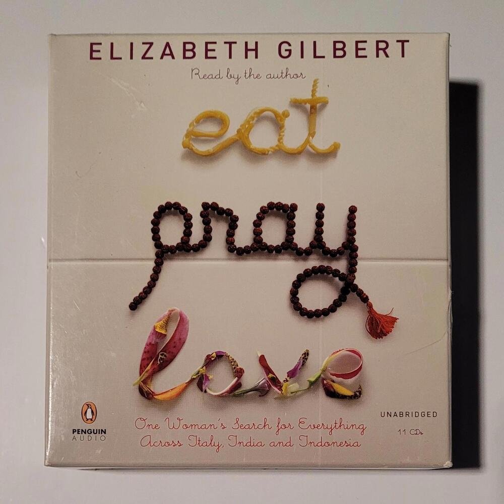 Eat Pray Love by Elizabeth Gilbert (CD, Unabridged ,Audio Book)